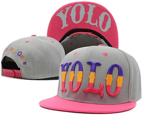 YOLO Snapback Hat SD03